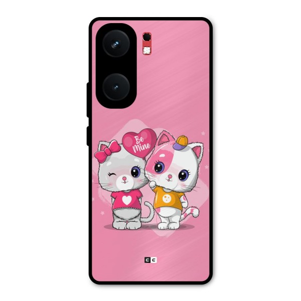 Cute Be Mine Metal Back Case for iQOO Neo 9 Pro