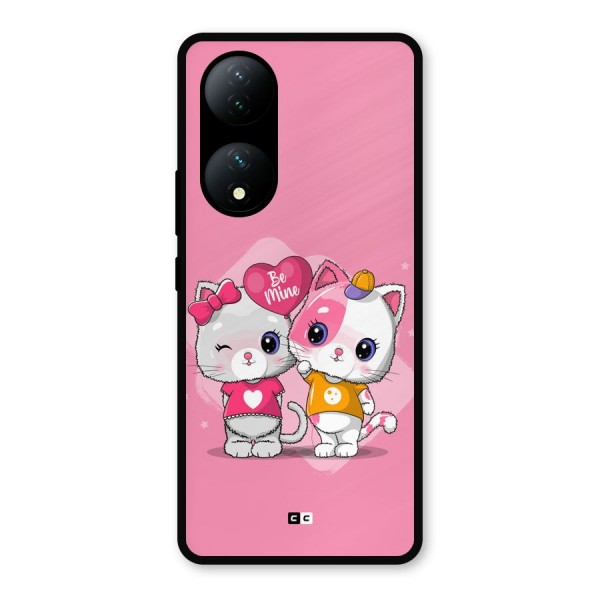 Cute Be Mine Metal Back Case for iQOO Z7s