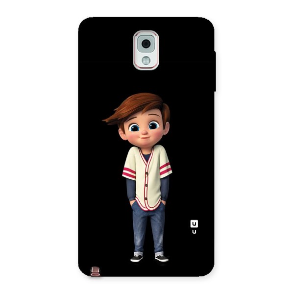 Cute Boy Tim Back Case for Galaxy Note 3