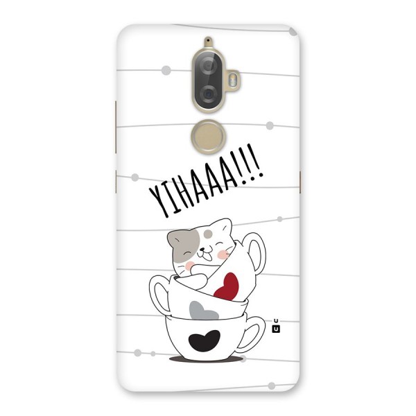 Cute Cat Cup Back Case for Lenovo K8 Plus