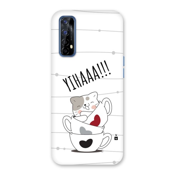 Cute Cat Cup Back Case for Realme Narzo 20 Pro