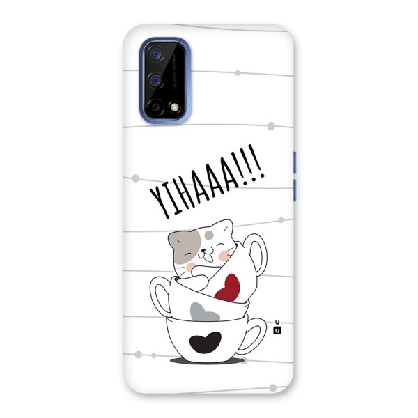 Cute Cat Cup Back Case for Realme Narzo 30 Pro