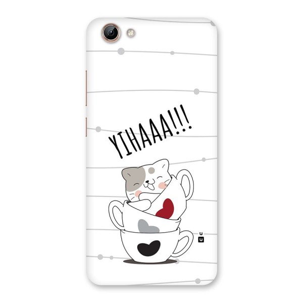 Cute Cat Cup Back Case for Vivo Y71i