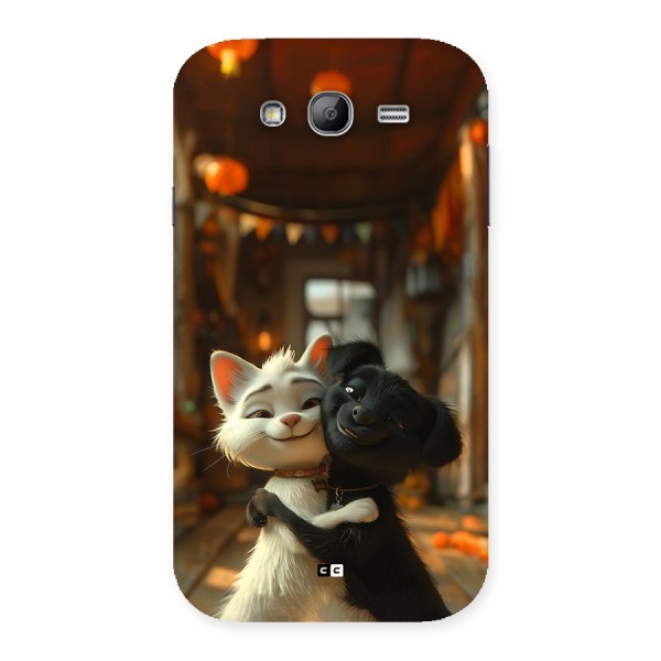 Cute Cat Dog Back Case for Galaxy Grand Neo Plus