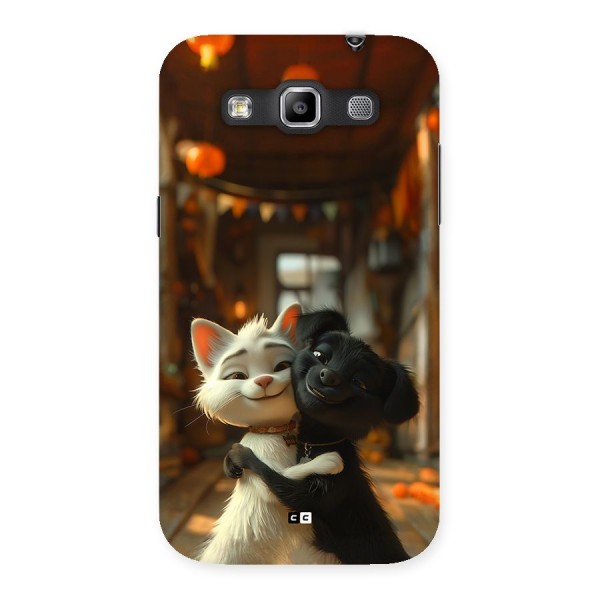Cute Cat Dog Back Case for Galaxy Grand Quattro