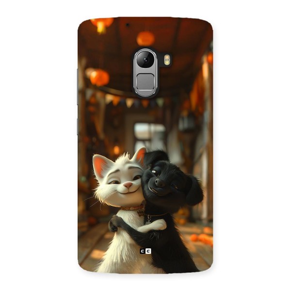 Cute Cat Dog Back Case for Lenovo K4 Note