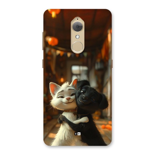 Cute Cat Dog Back Case for Lenovo K8