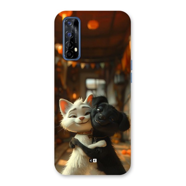 Cute Cat Dog Back Case for Realme Narzo 20 Pro