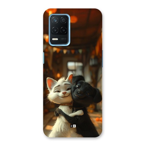 Cute Cat Dog Back Case for Realme Narzo 30 5G