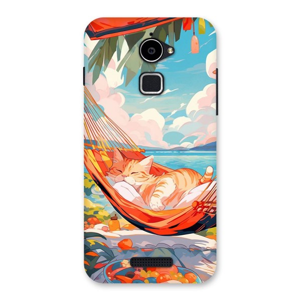 Cute Cat On Beach Back Case for Coolpad Note 3 Lite