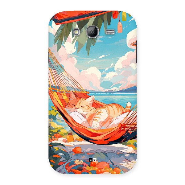 Cute Cat On Beach Back Case for Galaxy Grand Neo