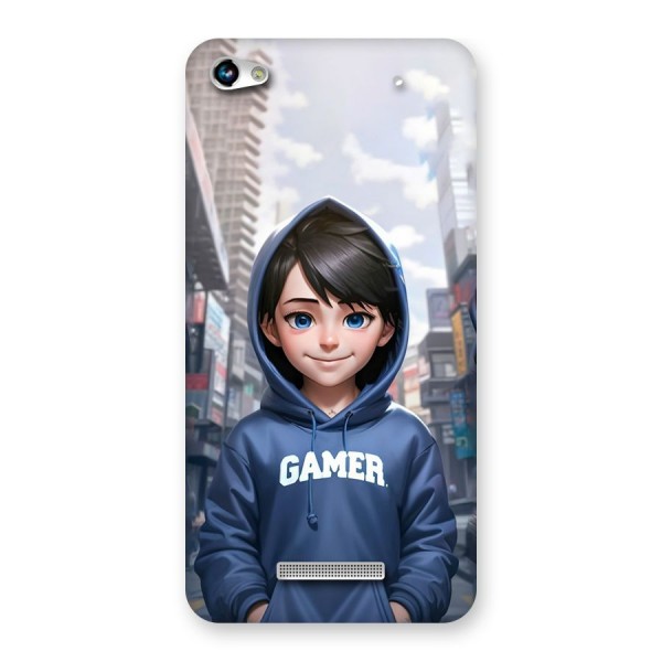 Cute Gamer Back Case for Canvas Hue 2 A316