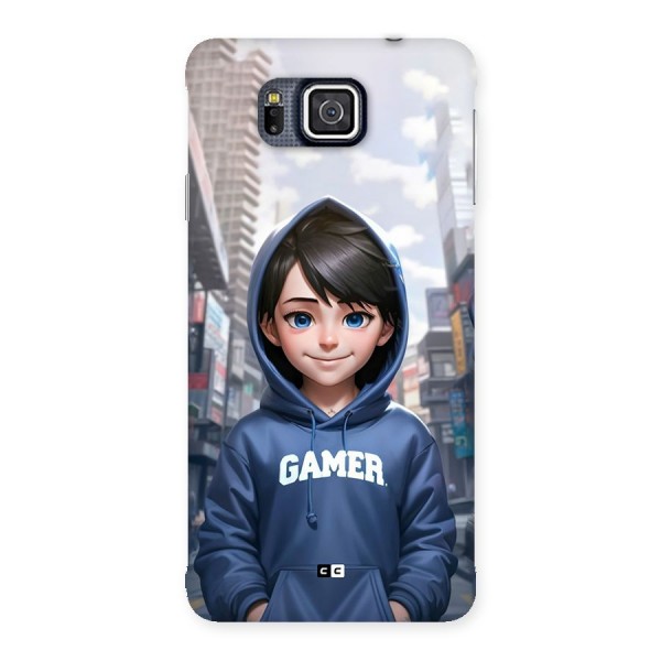 Cute Gamer Back Case for Galaxy Alpha