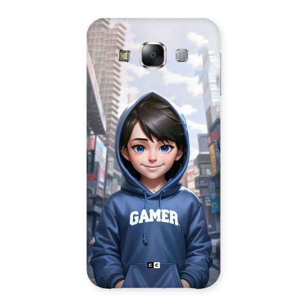Cute Gamer Back Case for Galaxy E5