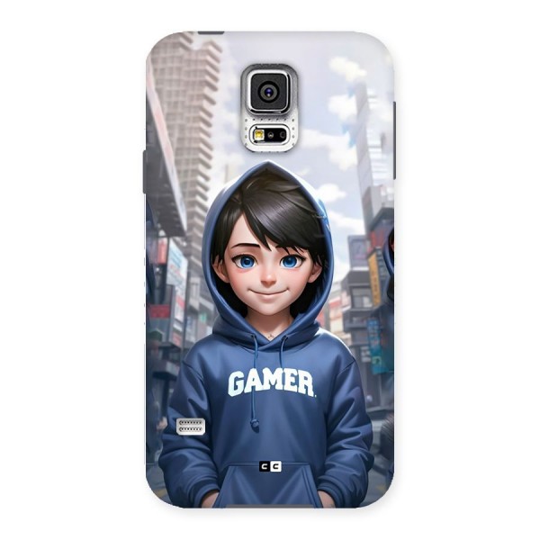 Cute Gamer Back Case for Galaxy S5