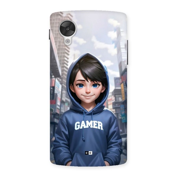 Cute Gamer Back Case for Google Nexus 5