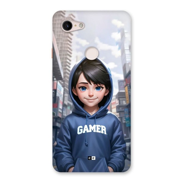 Cute Gamer Back Case for Google Pixel 3 XL