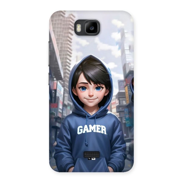 Cute Gamer Back Case for Honor Bee
