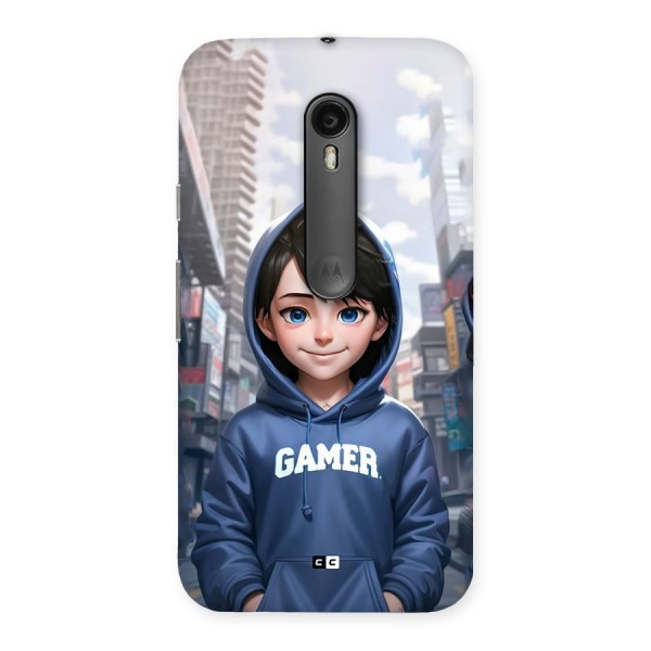 Cute Gamer Back Case for Moto G3