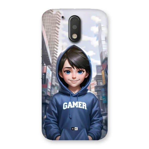 Cute Gamer Back Case for Moto G4 Plus