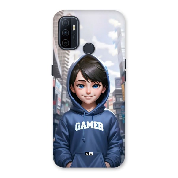 Cute Gamer Back Case for Oppo A32
