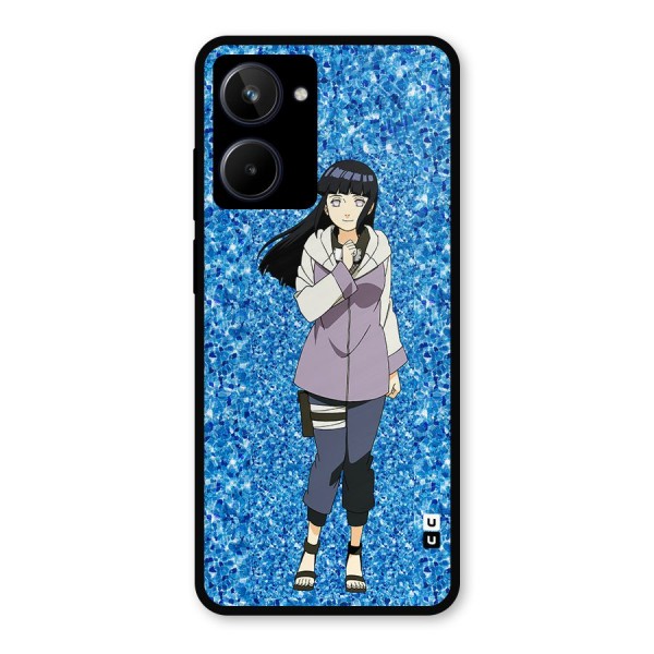 Cute Hinata hyuga Metal Back Case for Realme 10