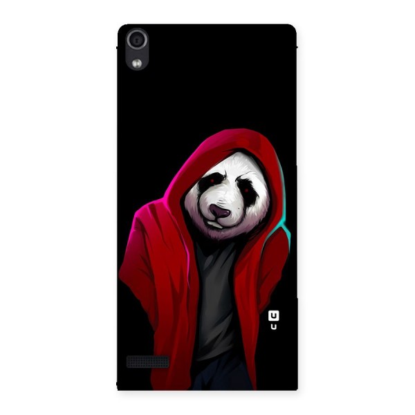 Cute Hoodie Panda Back Case for Ascend P6