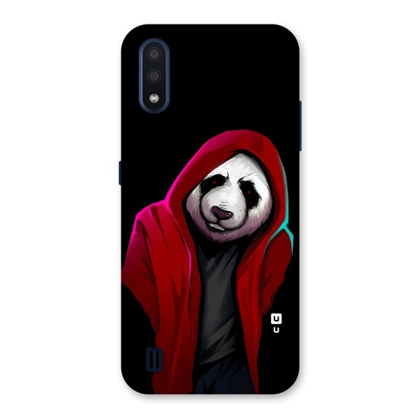 Cute Hoodie Panda Back Case for Galaxy M01