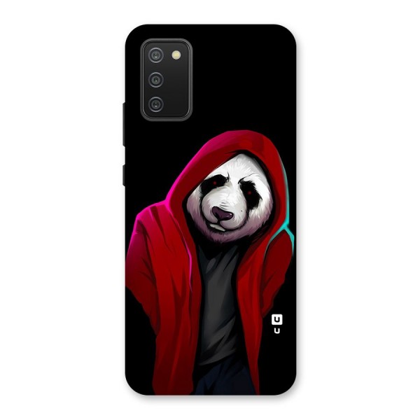 Cute Hoodie Panda Back Case for Galaxy M02s
