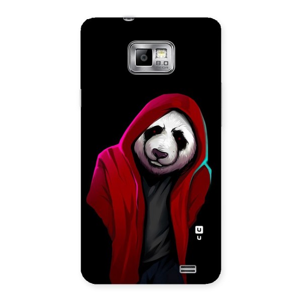 Cute Hoodie Panda Back Case for Galaxy S2