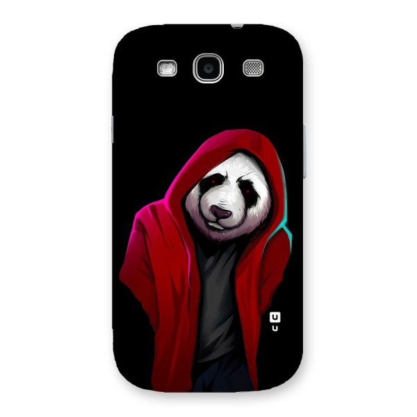 Cute Hoodie Panda Back Case for Galaxy S3