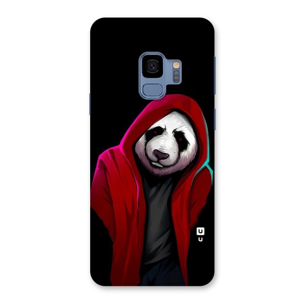 Cute Hoodie Panda Back Case for Galaxy S9