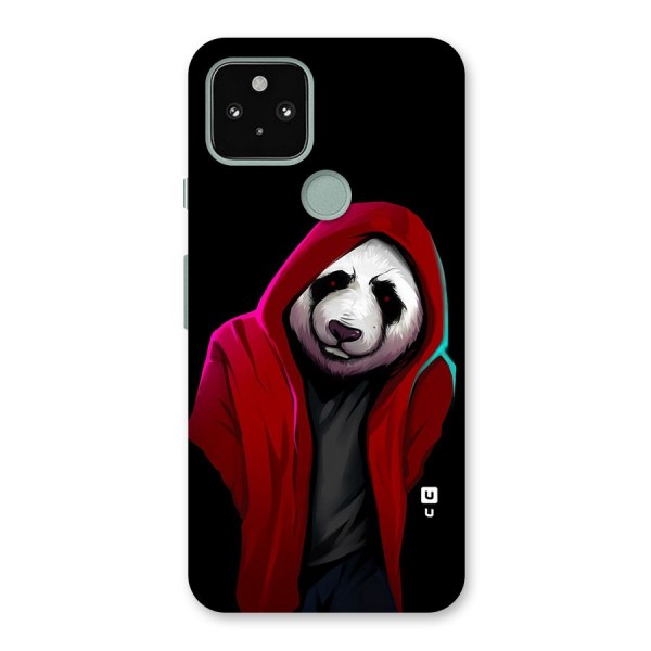 Cute Hoodie Panda Back Case for Google Pixel 5