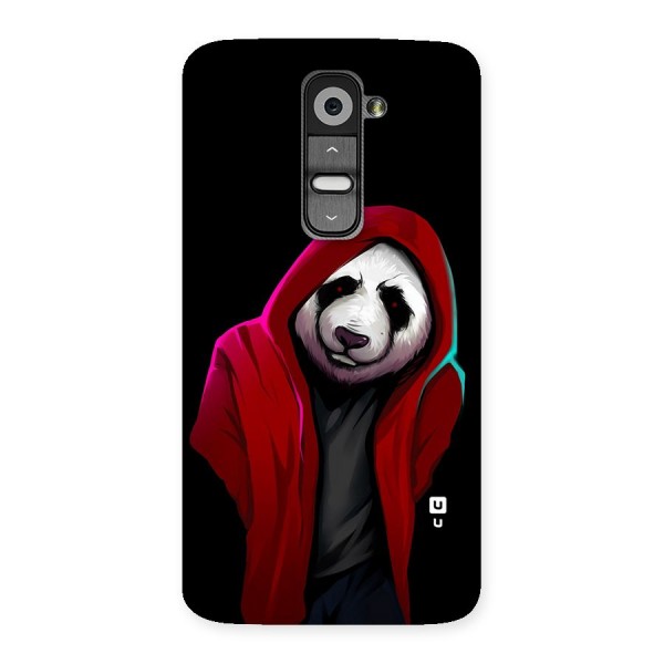 Cute Hoodie Panda Back Case for LG G2