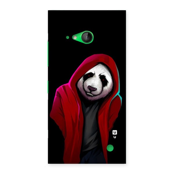 Cute Hoodie Panda Back Case for Lumia 730