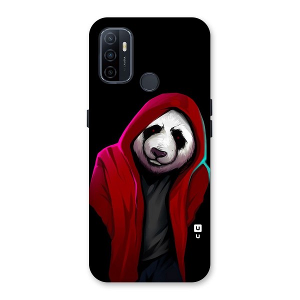 Cute Hoodie Panda Back Case for Oppo A33 (2020)