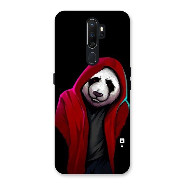 Cute Hoodie Panda Back Case for Oppo A5 (2020)
