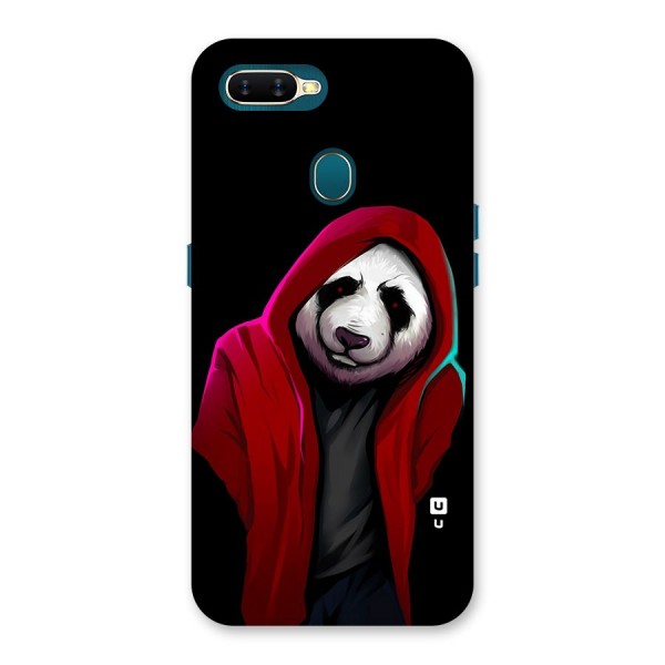 Cute Hoodie Panda Back Case for Oppo A7