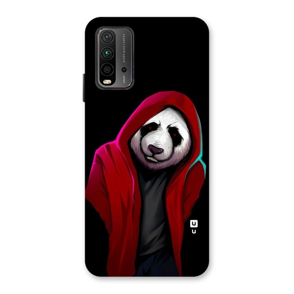 Cute Hoodie Panda Back Case for Redmi 9 Power