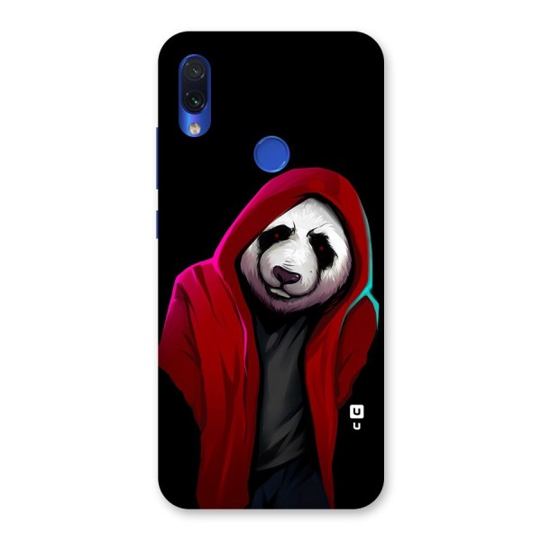 Cute Hoodie Panda Back Case for Redmi Note 7