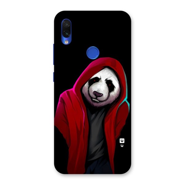 Cute Hoodie Panda Back Case for Redmi Note 7S