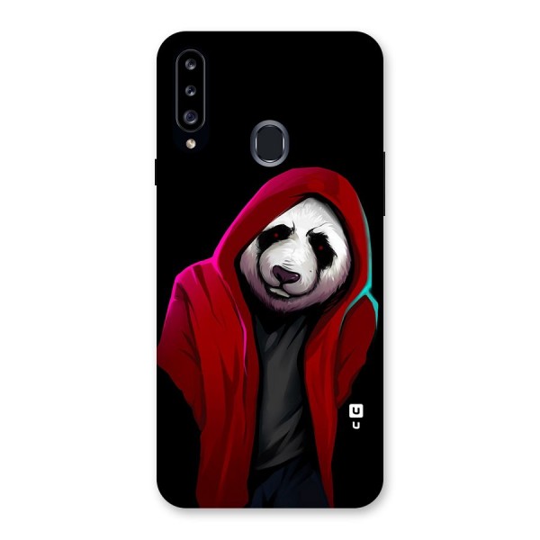 Cute Hoodie Panda Back Case for Samsung Galaxy A20s