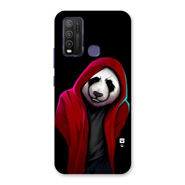Cute Hoodie Panda Back Case for Vivo Y30