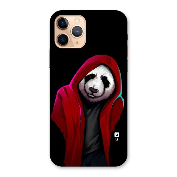 Cute Hoodie Panda Back Case for iPhone 11 Pro