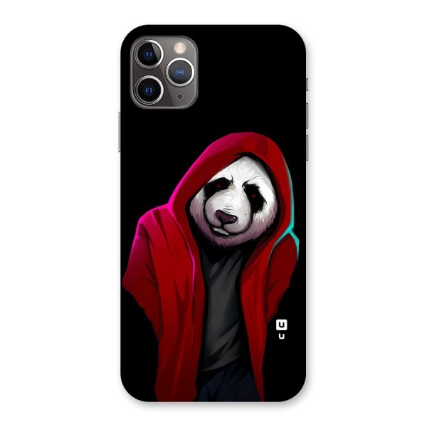 Cute Hoodie Panda Back Case for iPhone 11 Pro Max