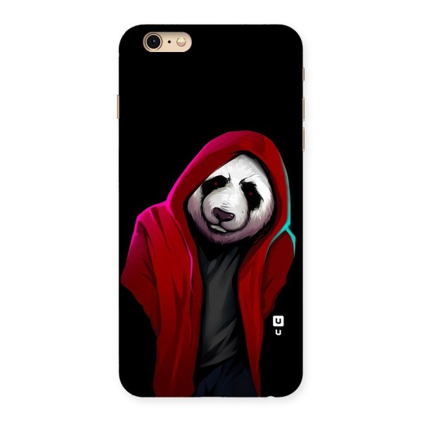 Cute Hoodie Panda Back Case for iPhone 6 Plus 6S Plus