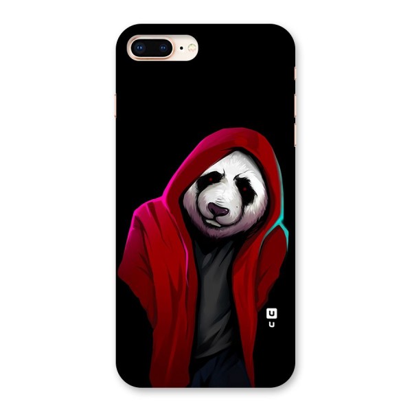Cute Hoodie Panda Back Case for iPhone 8 Plus