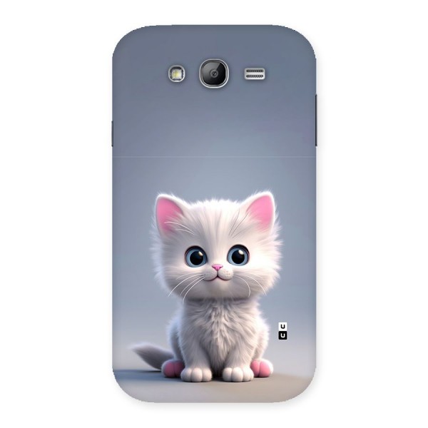 Cute Kitten Sitting Back Case for Galaxy Grand Neo