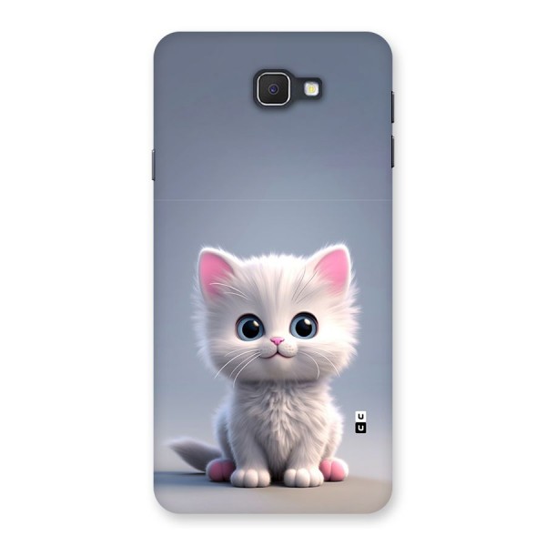 Cute Kitten Sitting Back Case for Galaxy On7 2016