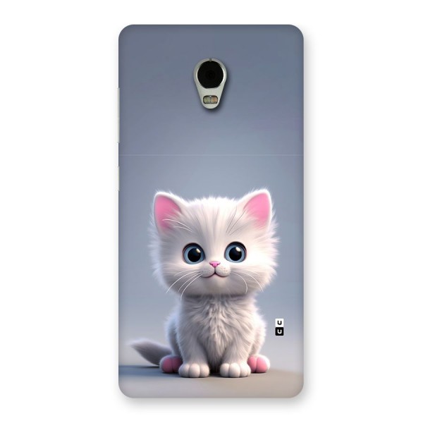 Cute Kitten Sitting Back Case for Lenovo Vibe P1